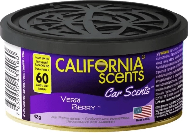 Zapach do auta California Scents Verri Berry – jagoda