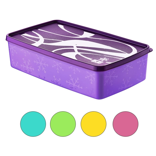 Plastowy pojemnik FROST 2 l do zamrażarki i lodówki