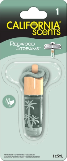 California Scents Redwood Streams odświeżacz powietrza do auta i wnętrz 24 szt.