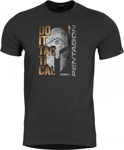 Męski T-shirt Pentagon Ageron Do It Tactical czarny XL