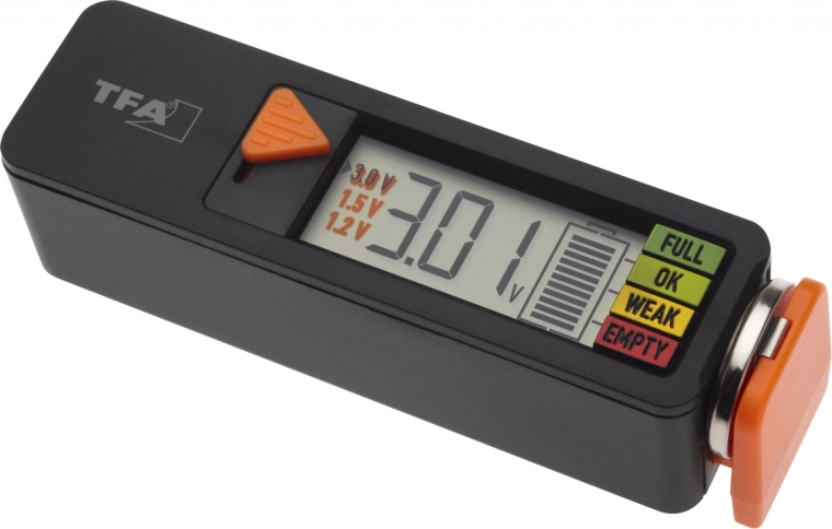 Tester baterii TFA BatteryCheck