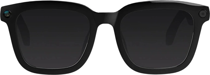 Inteligentne okulary przeciwsłoneczne COLMI V03 z kwadratowymi oprawkami