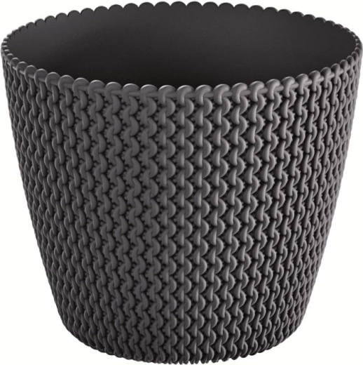 Doniczka Splofy 18,7 cm antracyt