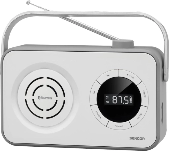 Przenośne radio FM Sencor z Bluetooth, USB i Micro SD