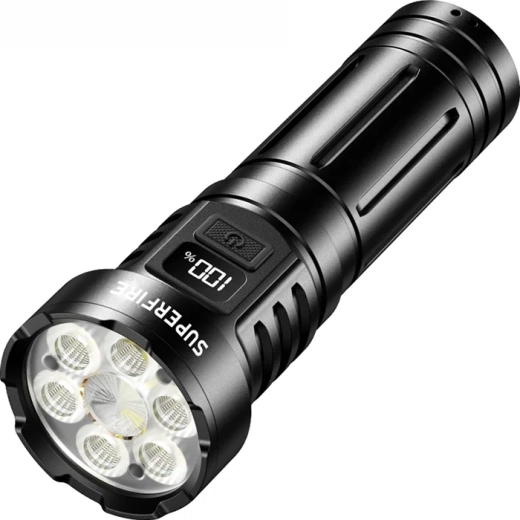 Ładowalna latarka LED Superfire L24 z USB-C