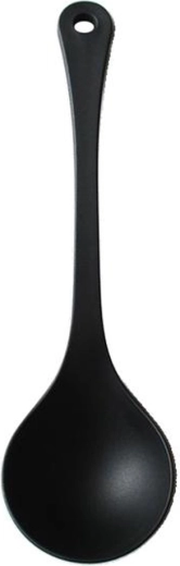 Łyżka wazowa 30 × 9 cm czarna z plastiku PBT