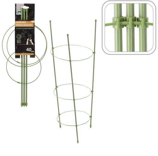 Okrągła podpórka do roślin 40 cm