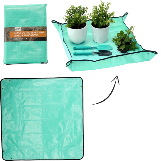 Ogrodowa mata do przesadzania 100 × 100 cm