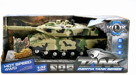 Czołg ze światłami i dźwiękami