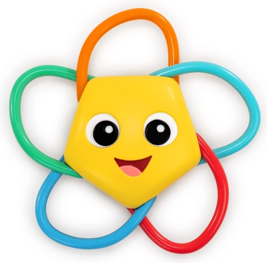 Baby Einstein gryzak i grzechotka Soothing Star bez BPA, 0 m+