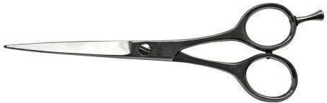 Nożyczki fryzjerskie z podstawką na palec ze stali nierdzewnej 16,5 cm