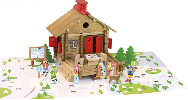 Jeujura drewniane centrum narciarskie