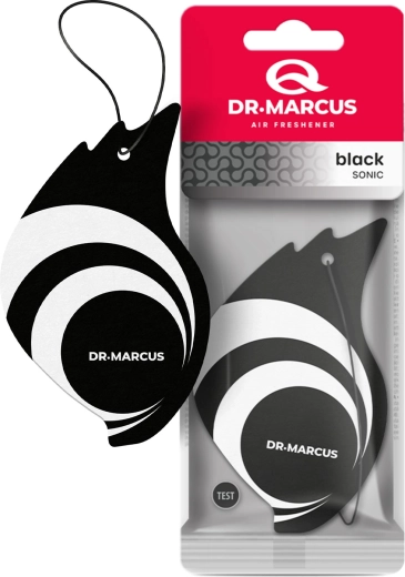 Dr. Marcus Sonic Black zawieszany odświeżacz powietrza do samochodu