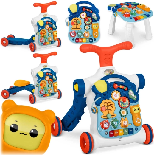 Ricokids stolik edukacyjny 4w1 niebieski