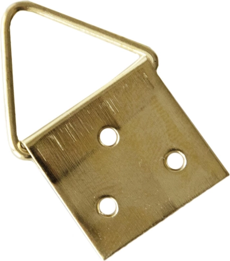 Ucho obrazowe 20 × 18 mm, rozmiar 5, mosiądz, 200 szt.