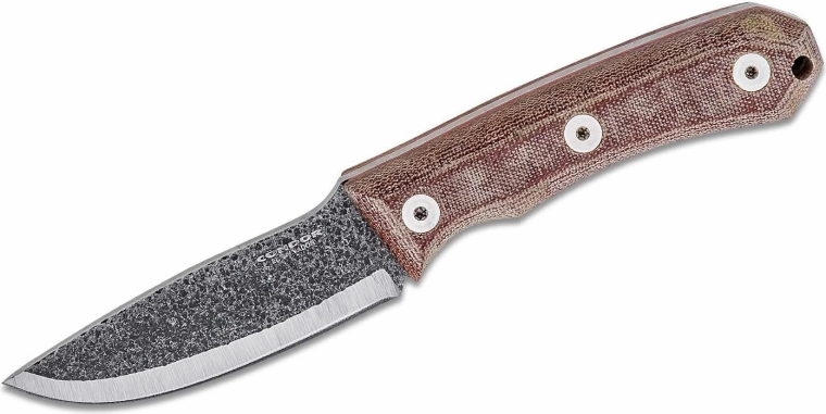 Condor Mountain P.A.S.S. Carry uniwersalny nóż 8,9 cm, brązowy, Micarta, skórzane etui