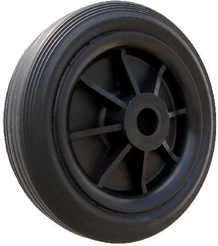 Zapasowe plastikowe kółko 200 mm z łożyskowaniem ślizgowym