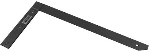 Kątownik murarski stalowy 500 × 250 mm