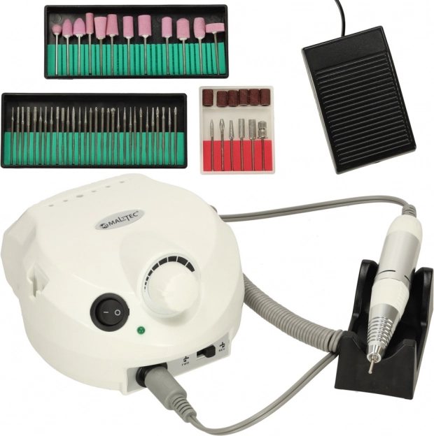 Frezarka do paznokci ND-2WH + wymienne nasadki