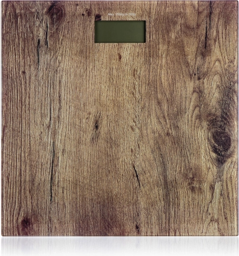 Osobista cyfrowa waga w dekorze drewna 150 kg