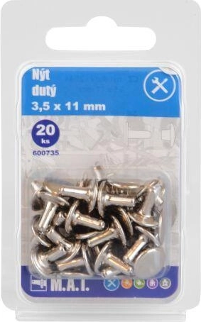 Nit rurkowy 3,5 × 11 mm (20 szt.)