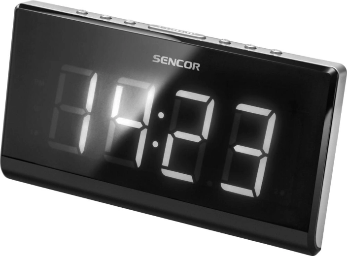 Radiobudzik Sencor z projekcją czasu
