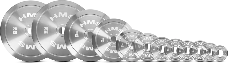 Stalowy talerz olimpijski HMS 2 kg
