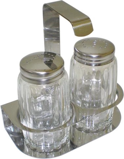 Zestaw do przypraw Toro – sól i pieprz, stal nierdzewna i szkło