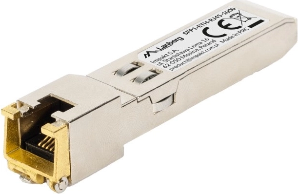 Gigabitowy moduł SFP z RJ45 do Ethernetu miedzianego