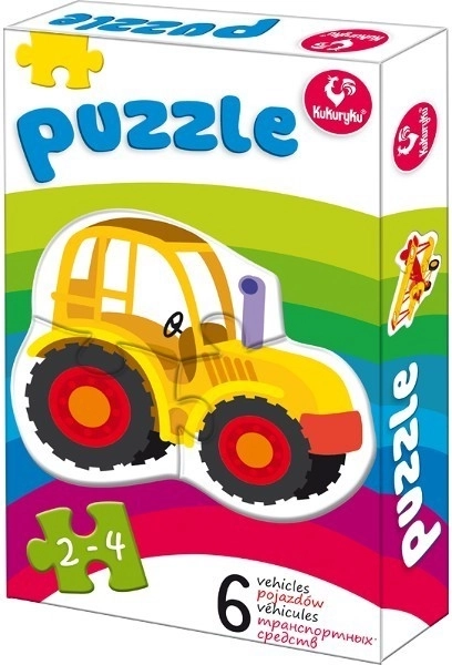 Pierwsze puzzle – Pojazdy