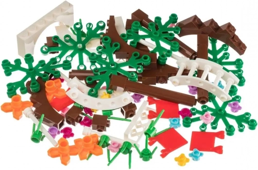 Kreatywny dziewczęcy zestaw do klocków – L‑W Toys