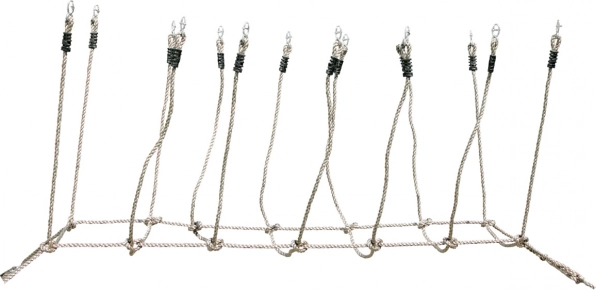 Small foot Most linowy dla dzieci do ogrodu i na plac zabaw