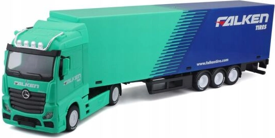 Bburago Mercedes‑Benz Actros Gigaspace 1:43 metalowy model ciągnika siodłowego
