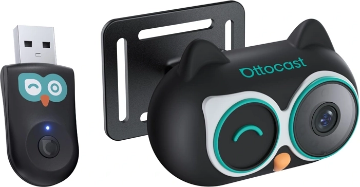 Ottocast Cabin Care bezprzewodowy adapter CarPlay z kamerą na tylne siedzenia