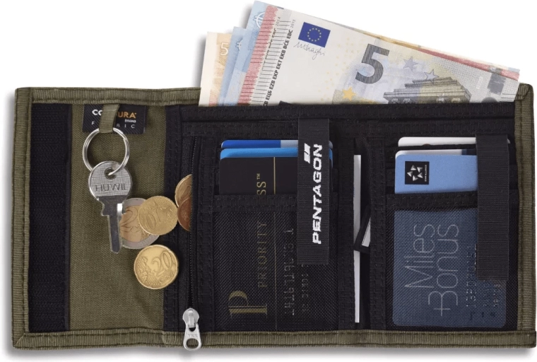 Portfel Pentagon Stater 2.0, czarny