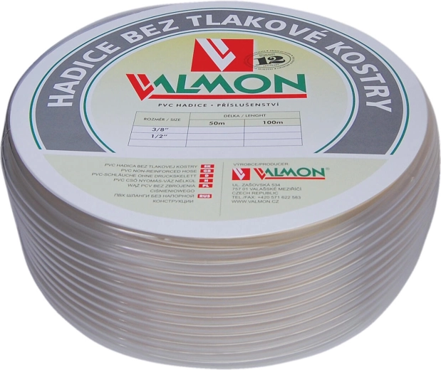 Przezroczysty wąż ogrodowy PVC 25,4 mm 25 m