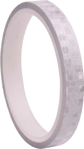 Ag402c odblaskowa naklejka 1cmx8m szara