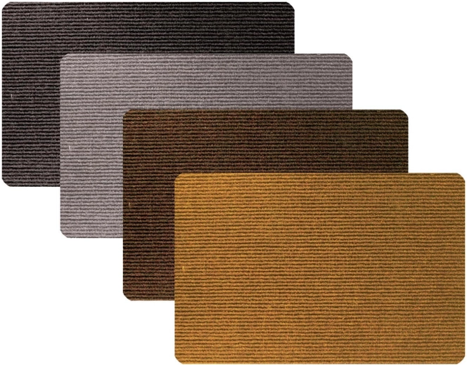 Wycieraczka z gumy i polipropylenu 60 × 40 cm – mix kolorów