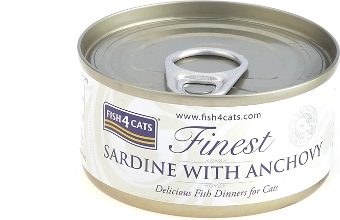 Fish4Cats karma mokra dla kotów sardynka z anchois 70 g