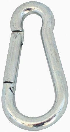 Karabińczyk 120 × 11 mm ocynkowany (10 szt.)