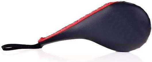 Treningowa łapa do kopnięć DBX BUSHIDO – czarno‑czerwona