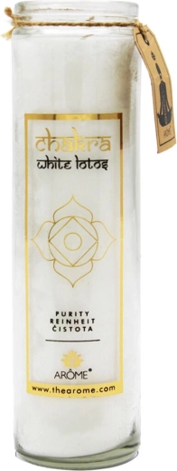 Świeca zapachowa w szkle Świeże płótno 320 g – długi czas palenia