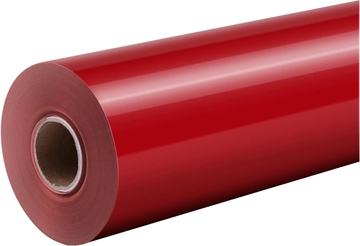 HTVRONT Pure folia termotransferowa 30,5 cm × 1,8 m czerwona