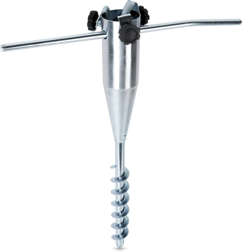 Metalowy śrubowy kotew gruntowy do parasola ogrodowego 56 cm
