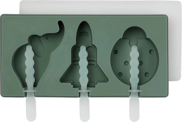 Nuuroo Elin foremki na lody na patyku dusty green - 1 szt.