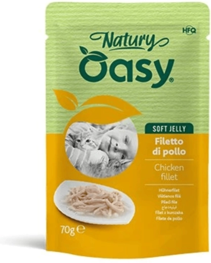 Oasy Natury Soft Jelly fileciki z kurczaka w galarecie 70 g