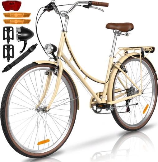 Damski rower miejski Avilo creamy - 1 szt.