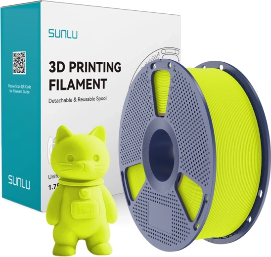 Filament Sunlu PLA Matte jasnozielony