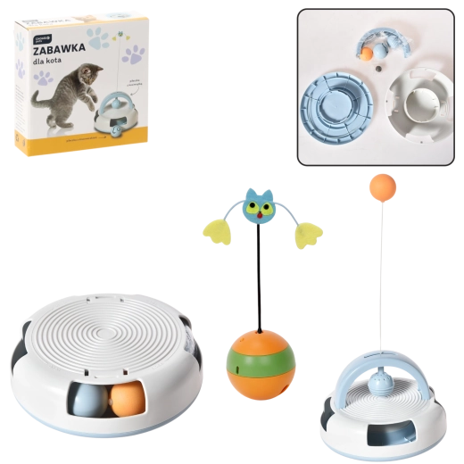 Interaktywna zabawka dla kotów 20 × 40 cm