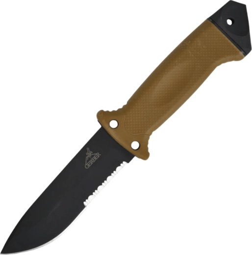 Gerber LMF II Infantry – nóż z głownią stałą coyote brown 12,5 cm
